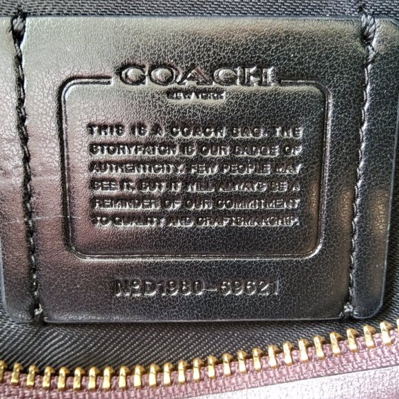 Coach Lane Satchel 69621 in Oxblood - Picture 12 of 12
